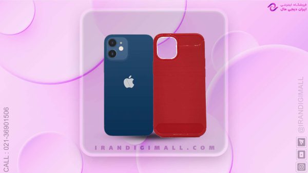 قاب فیبر کربن گوشی اپل iPhone 12 Mini