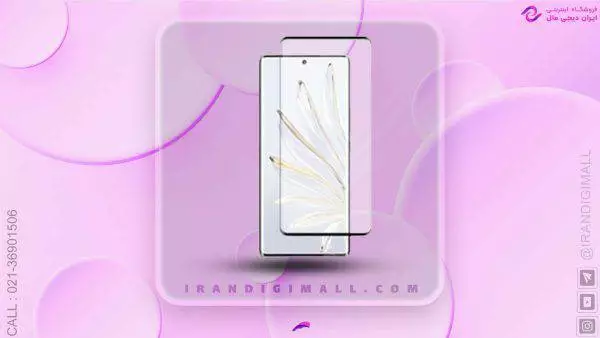 گلس شیشه ای تمام صفحه گوشی Honor 70 مدل رد لیبل