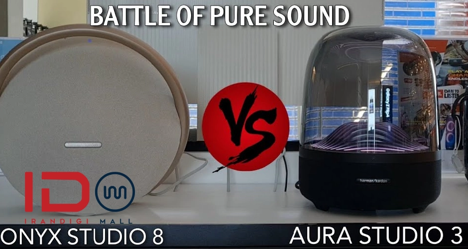 4 تفاوت اسپیکر هارمن کاردن Onyx Studio 8 با Aura Studio 3