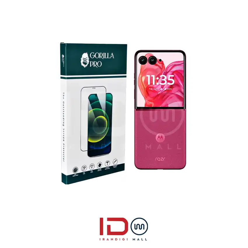 گلس و محافظ هیدروژلی (مات) بدنه گوشی موتورولا مدل Motorola Razr 50 Ultra