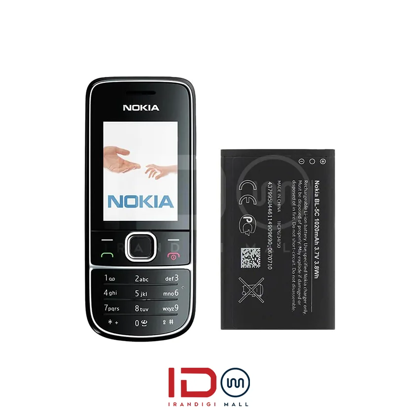 BL 5C باتری اورجینال گوشی نوکیا مدل Nokia BL-5C با یک سال گارانتی بی قید و شرط - Image 1