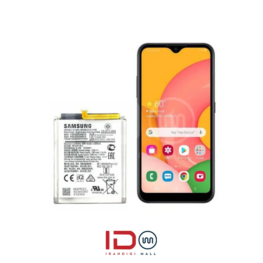 galaxy a01 alpha باتری اورجینال گوشی سامسونگ مدل Samsung A10 با یک سال گارانتی بی قید و شرط - Image 1