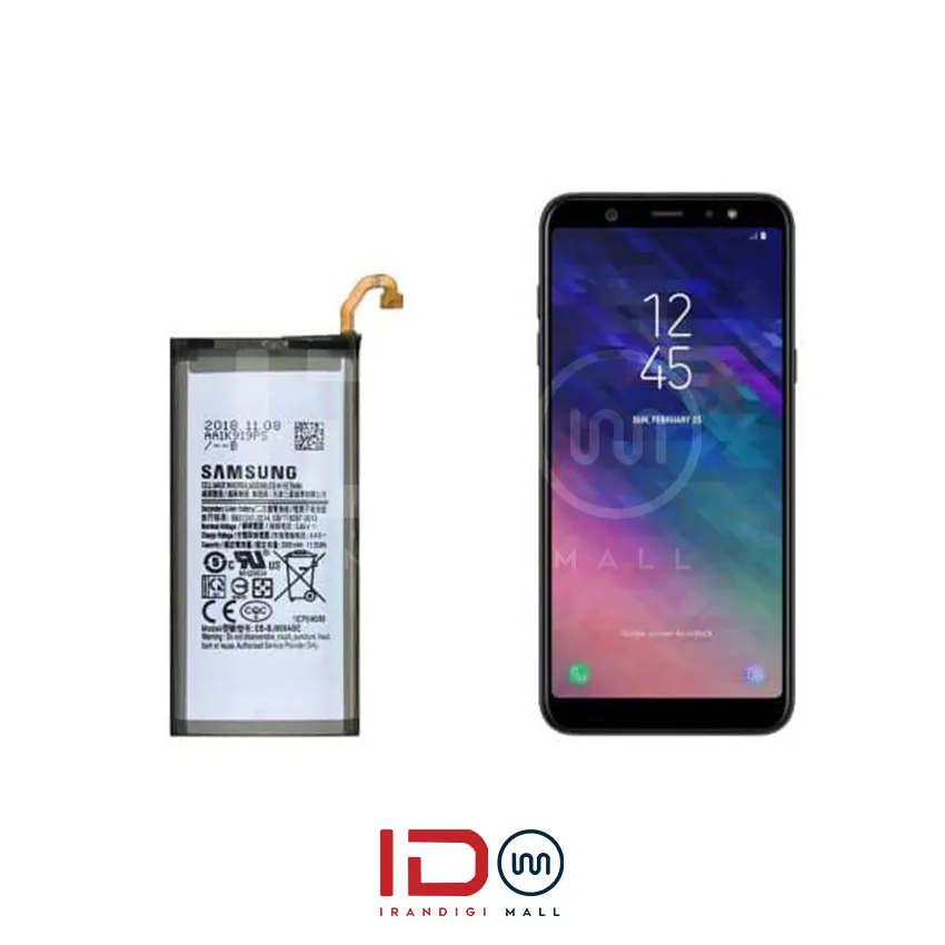 galaxy a6 باتری اورجینال گوشی موبایل سامسونگ گلکسی A6 مدل EB-BJ800ABE - Image 1