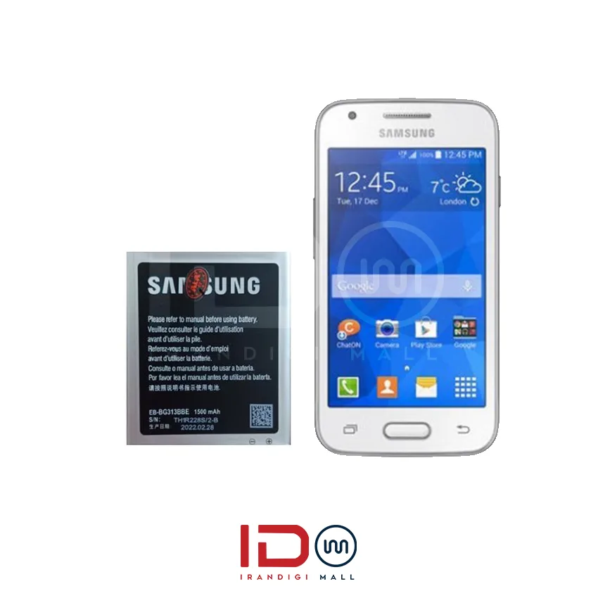 galaxy g313 باتری اورجینال گوشی موبایل سامسونگ گلکسی G313 مدل EB_BG313BBE - Image 1