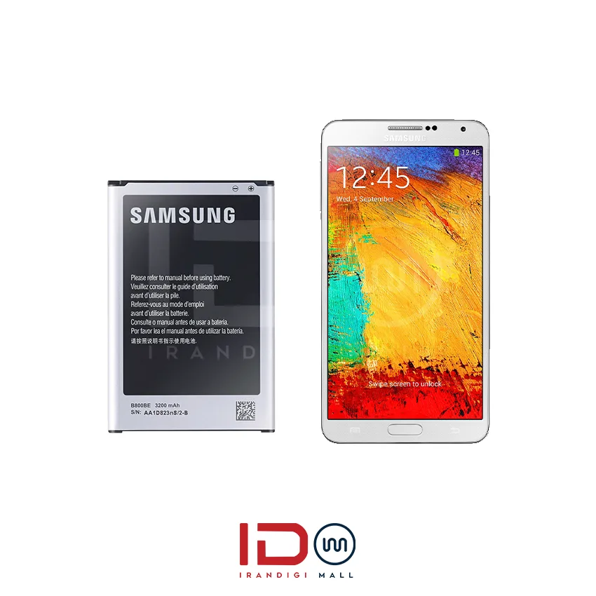 galaxy note 3 باتری اورجینال گوشی موبایل سامسونگ گلکسی NOTE 3 مدل B800B - Image 1