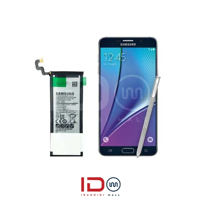 galaxy note 5 باتری اورجینال گوشی سامسونگ مدل Samsung Note 5 با یک سال گارانتی بی قید و شرط - Image 1