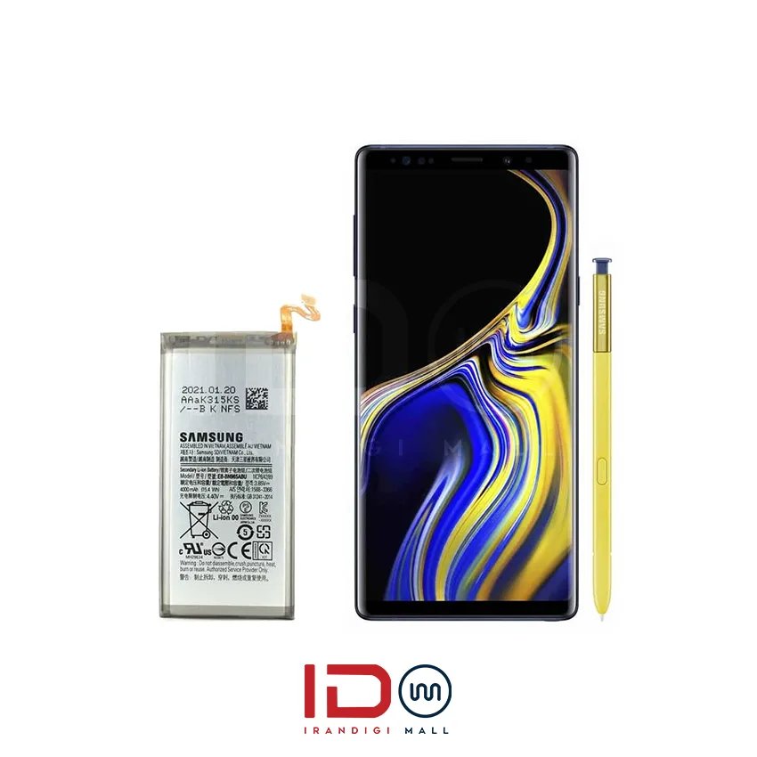 galaxy note 9 باتری اورجینال گوشی موبایل سامسونگ گلکسی NOTE 9 مدل EB-BN965ABU - Image 1