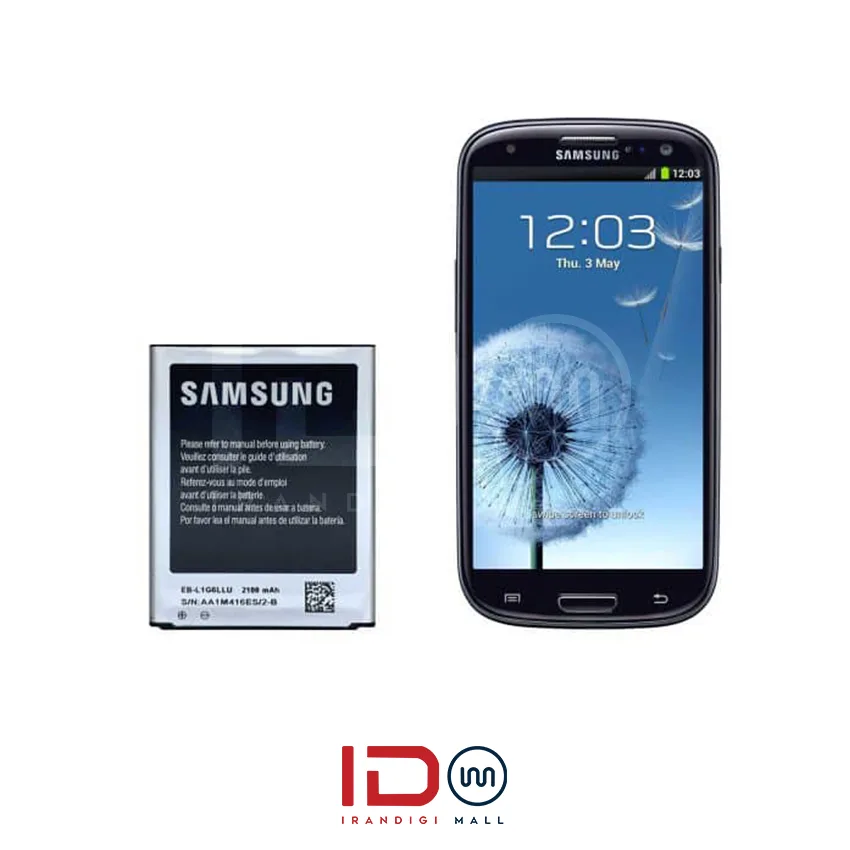 galaxy s3 باتری اورجینال گوشی سامسونگ مدل Samsung S3 با یک سال گارانتی بی قید و شرط - Image 1
