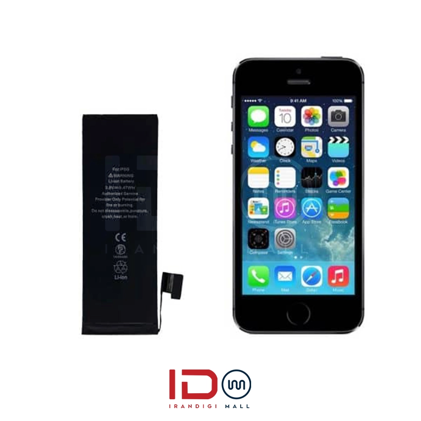 باتری اورجینال گوشی اپل مدل iPhone 5با یک سال گارانتی بی قید و شرط باتری اورجینال گوشی اپل مدل iPhone 5با یک سال گارانتی بی قید و شرط