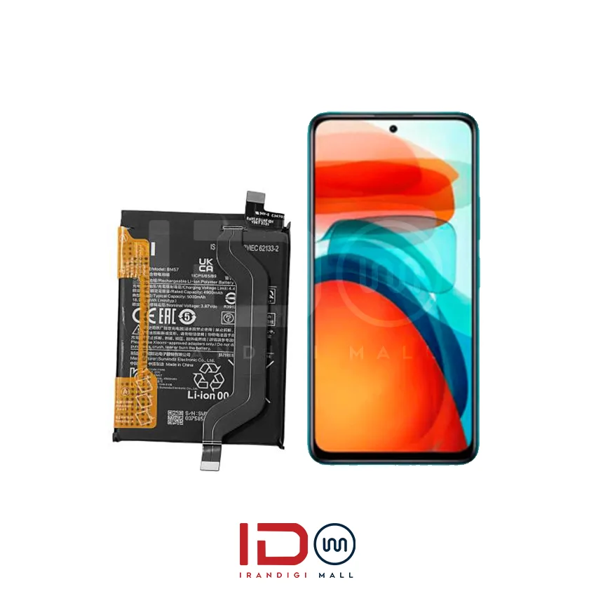 poco x3 gt باتری اورجینال گوشی موبایل شیائومی Poco X3 GT مدل BM57 - Image 1