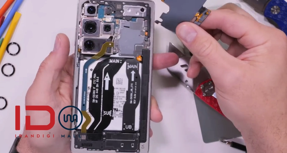 کالبدشکافی گوشی سامسونگ S25 Ultra