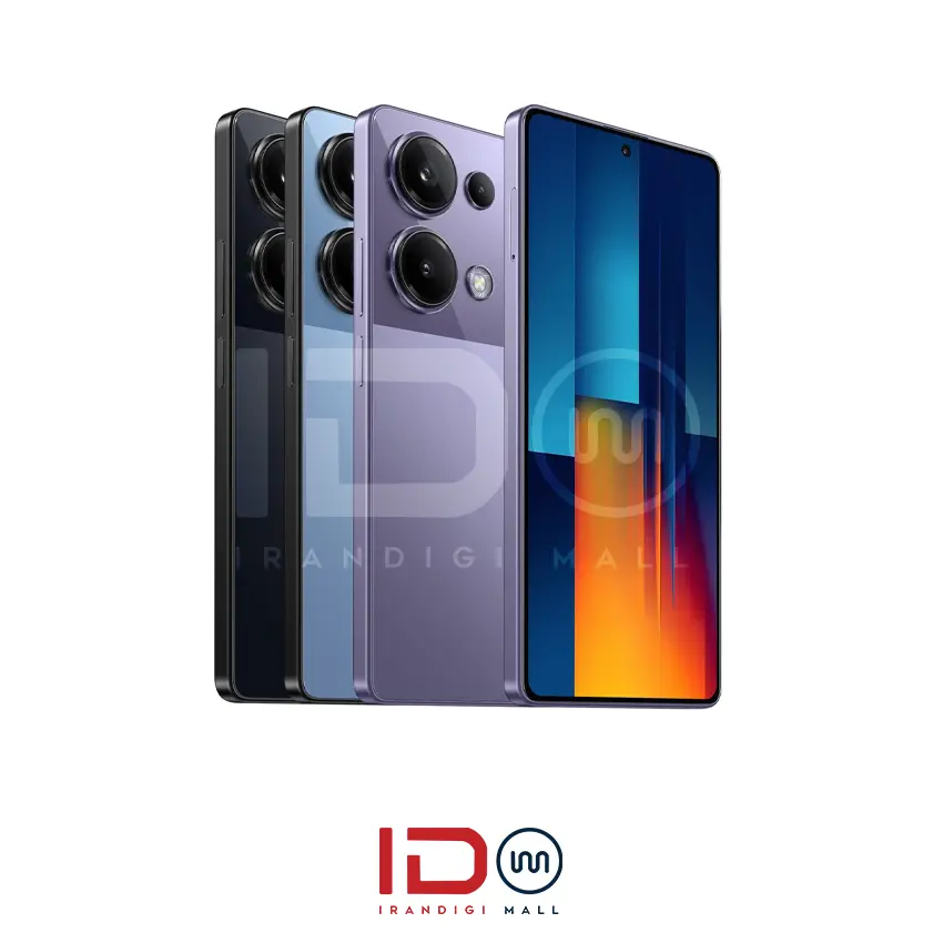 گوشی شیائومی مدل POCO M6 PRO حافظه ی 512 رم 12 5 گوشی شیائومی مدل XIAOMI POCO M6 PRO حافظه ی 512 رم 12 - Image 1