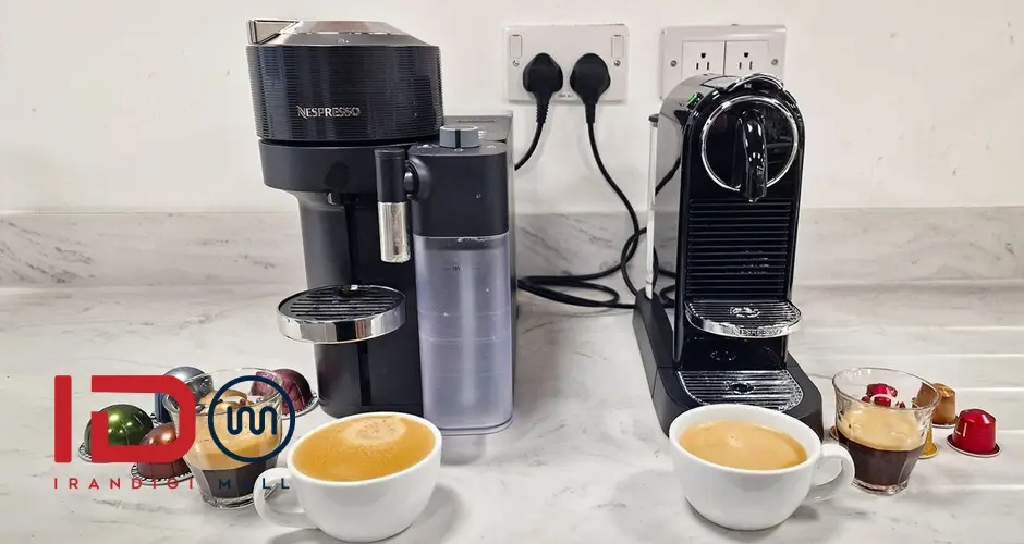 مقایسه اسپرسوساز نسپرسو و دلونگی