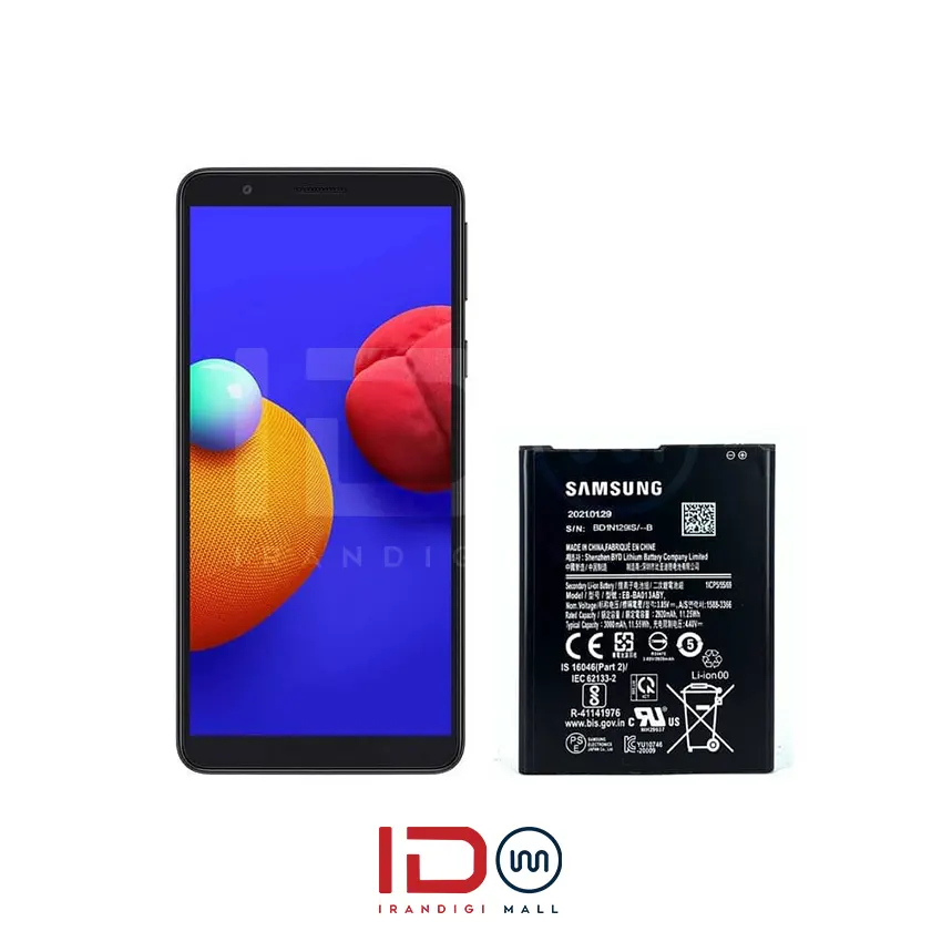 باتری اورجینال گوشی سامسونگ مدل Samsung A01 Core با یک سال گارانتی بی قید و شرط باتری اورجینال گوشی سامسونگ مدل Samsung A01 Core با یک سال گارانتی بی قید و شرط