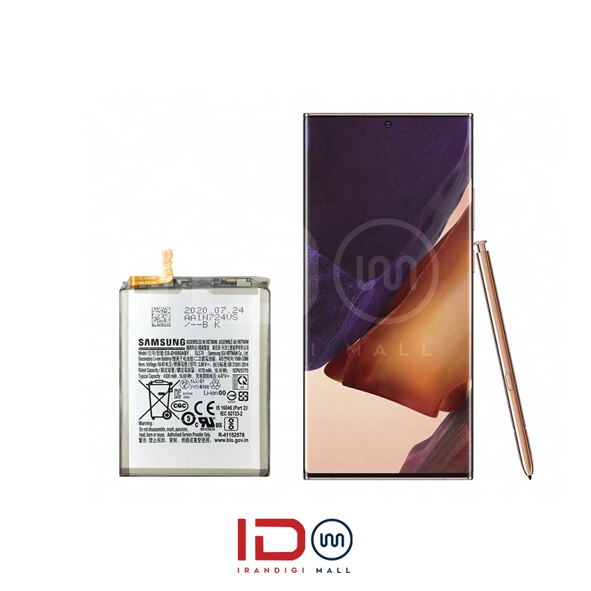 باتری اورجینال گوشی سامسونگ مدل Samsung Note 20 با یک سال گارانتی بی قید و شرط باتری اورجینال گوشی سامسونگ مدل Samsung Note 20 با یک سال گارانتی بی قید و شرط