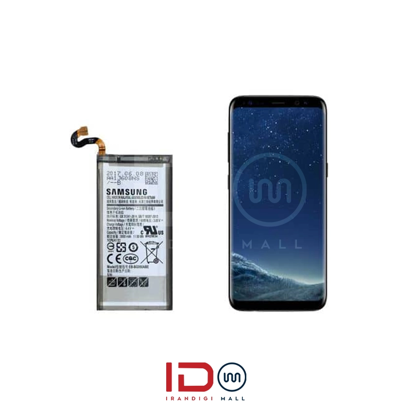 باتری اورجینال گوشی سامسونگ مدل Samsung S8 با یک سال گارانتی بی قید و شرط باتری اورجینال گوشی سامسونگ مدل Samsung S8 با یک سال گارانتی بی قید و شرط
