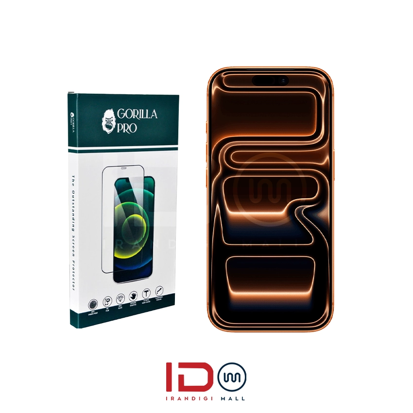 17 pro max نمایشگر گلس و محافظ هیدروژلی شفاف نمایشگر گوشی اپل iPhone 17 Pro Max