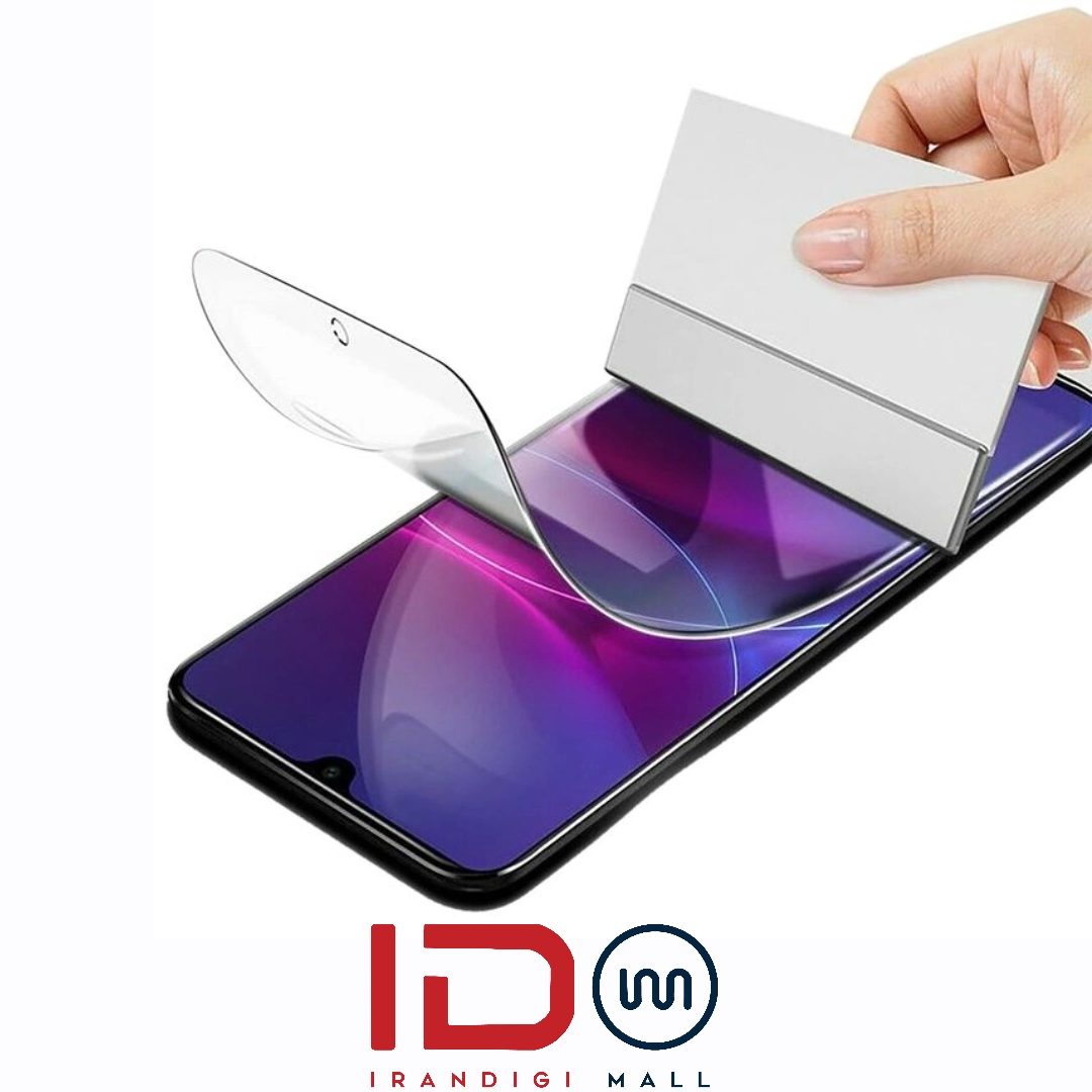 آموزش نصب گلس هیدروژلی بدون حباب