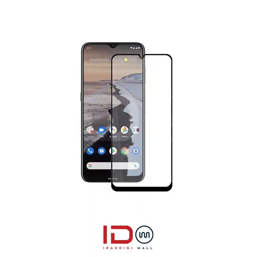 قیمت و خرید گلس شیشه ای تمام صفحه مدل NOKIA G20 مدل رد لیبل گلس شیشه ای تمام صفحه مدل NOKIA G20 مدل رد لیبل