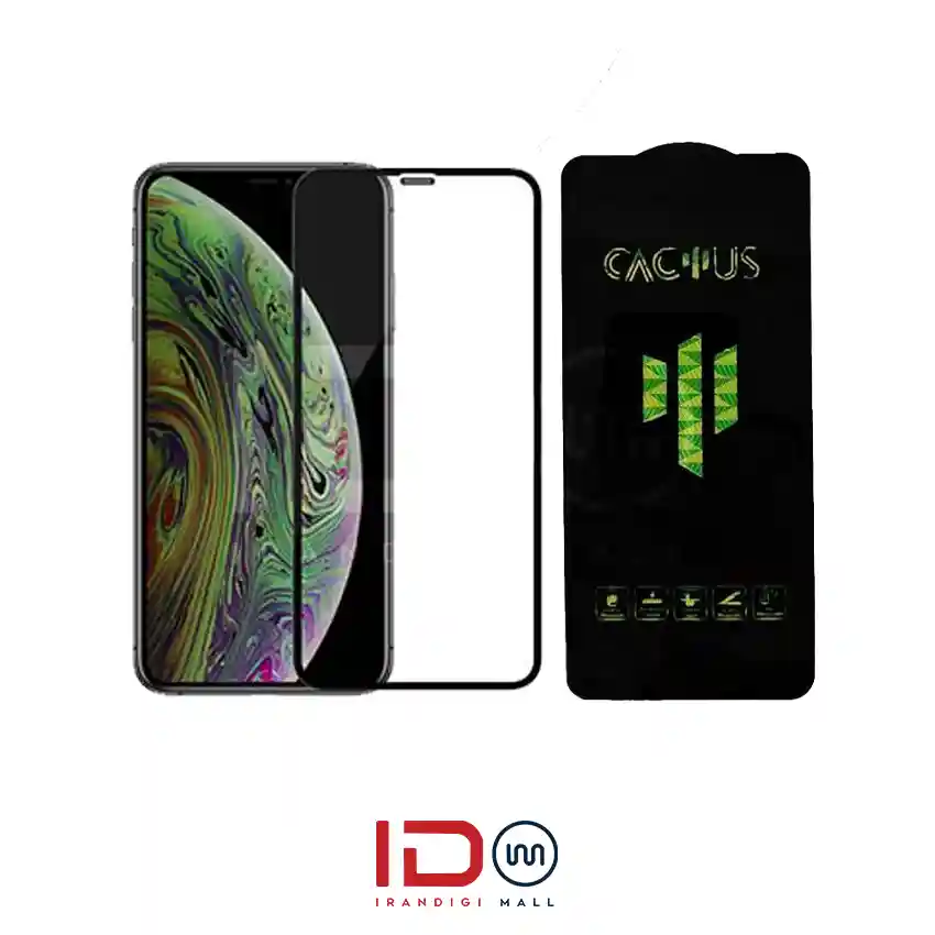 قیمت و خرید گلس شیشه ای تمام صفحه و فول چسب کاکتوس موبایل IPHONE 11 PRO گلس شیشه ای تمام صفحه و فول چسب کاکتوس موبایل IPHONE 11 PRO