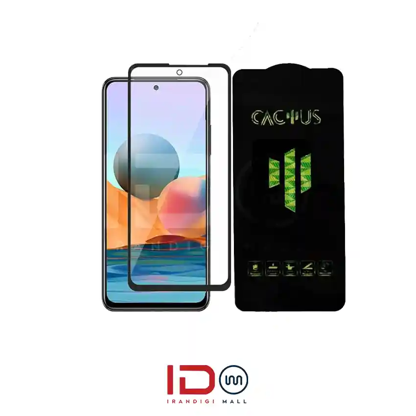 قیمت و خرید گلس شیشه ای تمام صفحه و فول چسب کاکتوس موبایل xiaomi note 10 گلس شیشه ای تمام صفحه و فول چسب کاکتوس موبایل xiaomi note 10