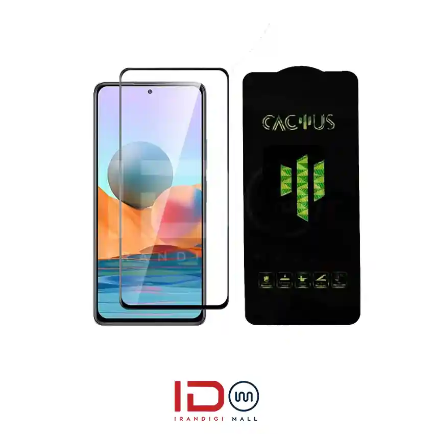 قیمت و خرید گلس شیشه ای تمام صفحه و فول چسب کاکتوس گوشی شیائومی مدل XIAOMI Redmi Note 10 Pro گلس شیشه ای تمام صفحه و فول چسب کاکتوس گوشی شیائومی مدل XIAOMI Redmi Note 10 Pro