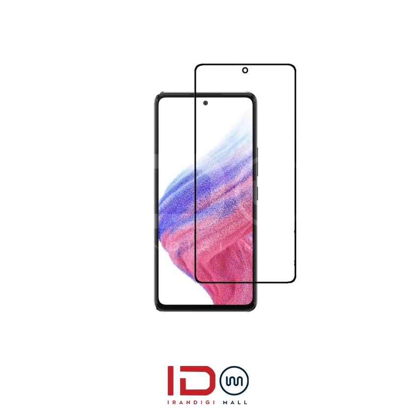قیمت و خرید گلس شیشه ای تمام صفحه و فول چسب گوشی سامسونگ مدل Samsung A53 5G برند ردلیبل گلس شیشه ای تمام صفحه و فول چسب گوشی سامسونگ مدل Samsung A53 5G برند ردلیبل