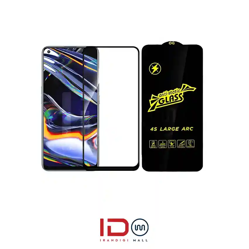 قیمت و خرید گلس شیشه ای فول گوشی ریلمی مدل Realme 7 Pro برند آنتی استاتیک قیمت و خرید گلس شیشه ای فول گوشی ریلمی مدل Realme 7 Pro برند آنتی استاتیک